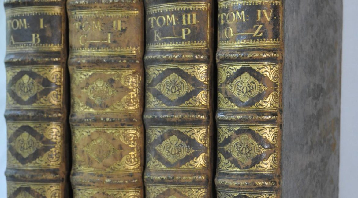 Całość-4-tomowego-wydania-Słownika-z-1740-r.