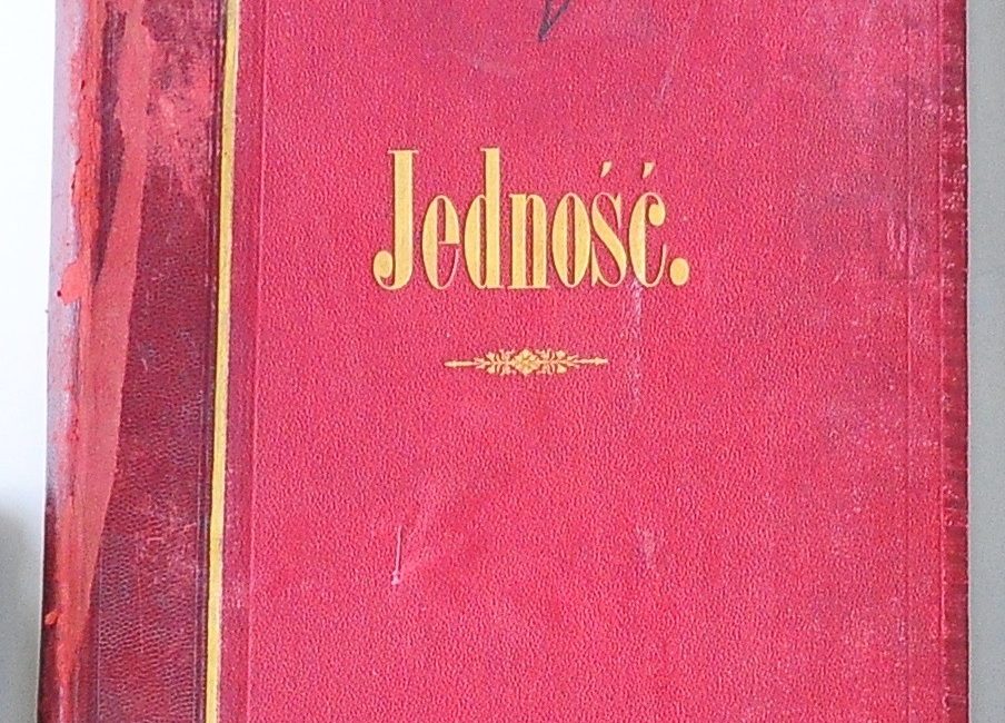 Księga protokołów „Jedności” przy niemieckim seminarium nauczycielskim w Cieszynie z lat 1892–1908 (482 zapisane strony)