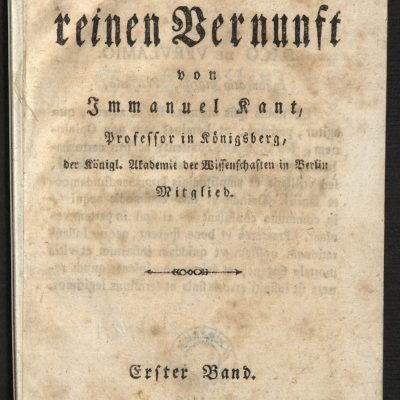 Wykład IX: Filozofia transcendentalna Immanuela Kanta jako „przewrót kopernikański” w filozofii